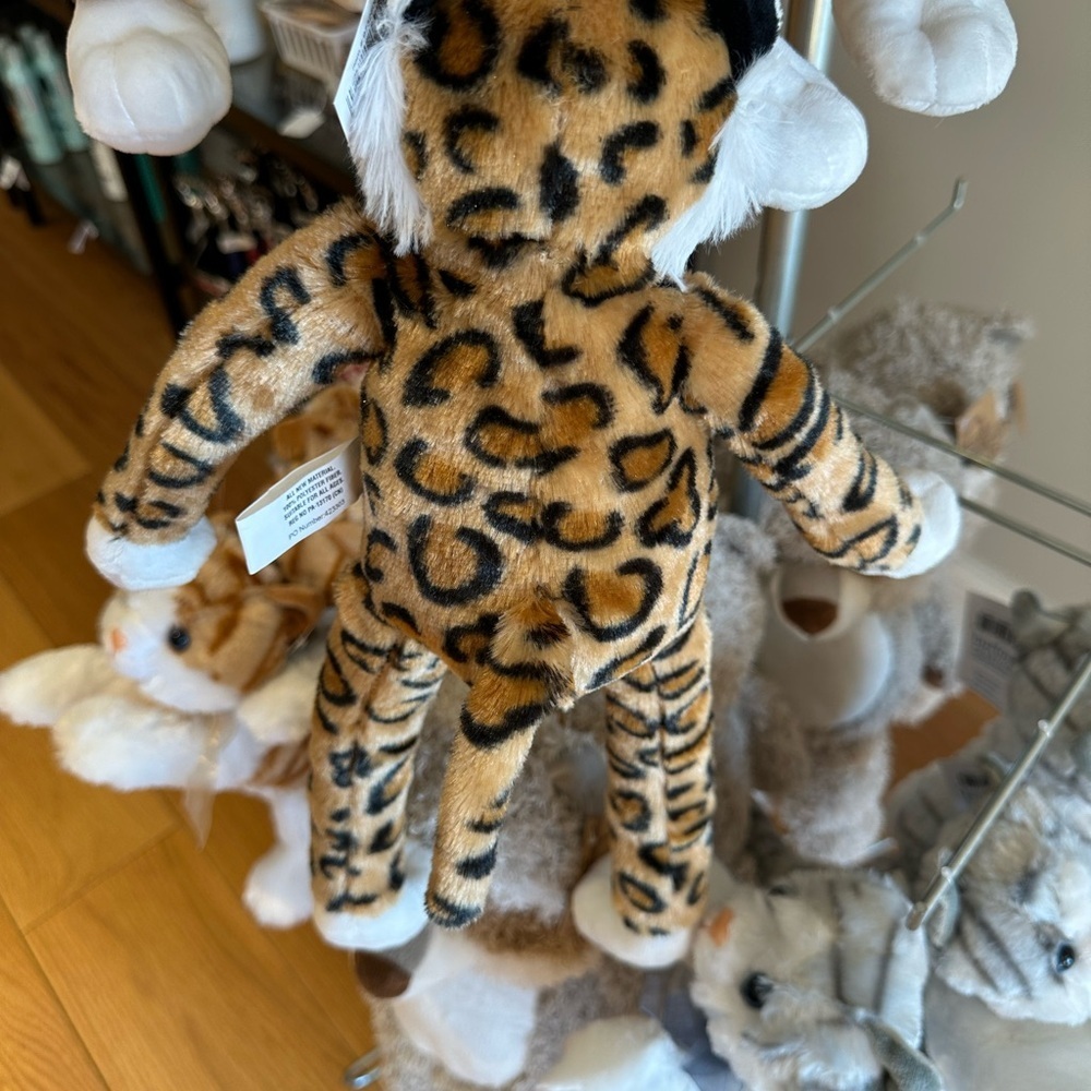Burton Spotted Leopard Stuffed Animal - Picture 4 of 5